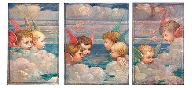 Annie Louise Swynnerton - Cherubini sopra il mare